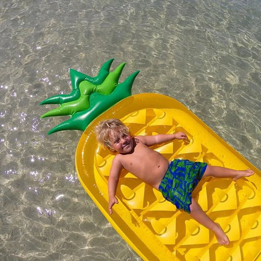 Inflatable Pineapple Swimming Pool Float Raft