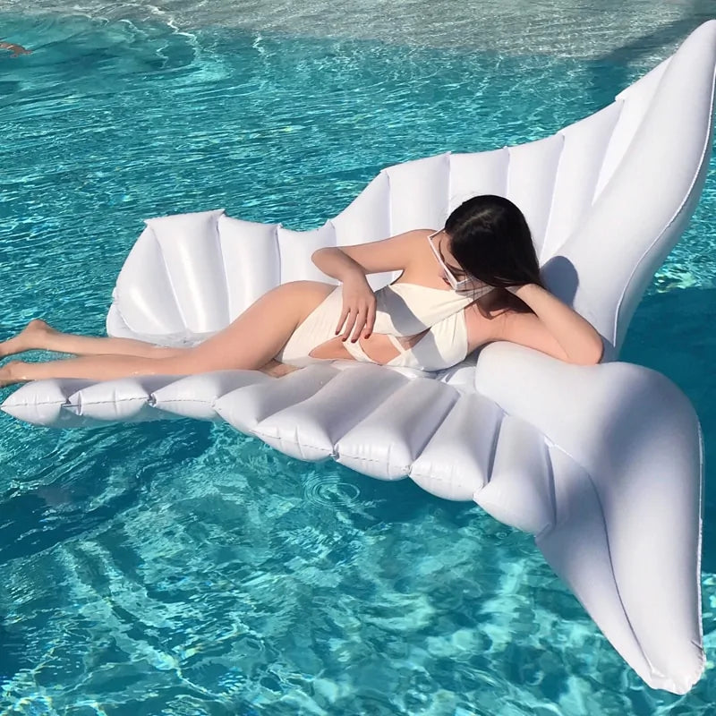 Giant Angel Wings Inflatable Pool Floating Air Mattress