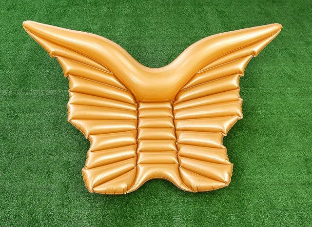 Giant Angel Wings Inflatable Pool Floating Air Mattress